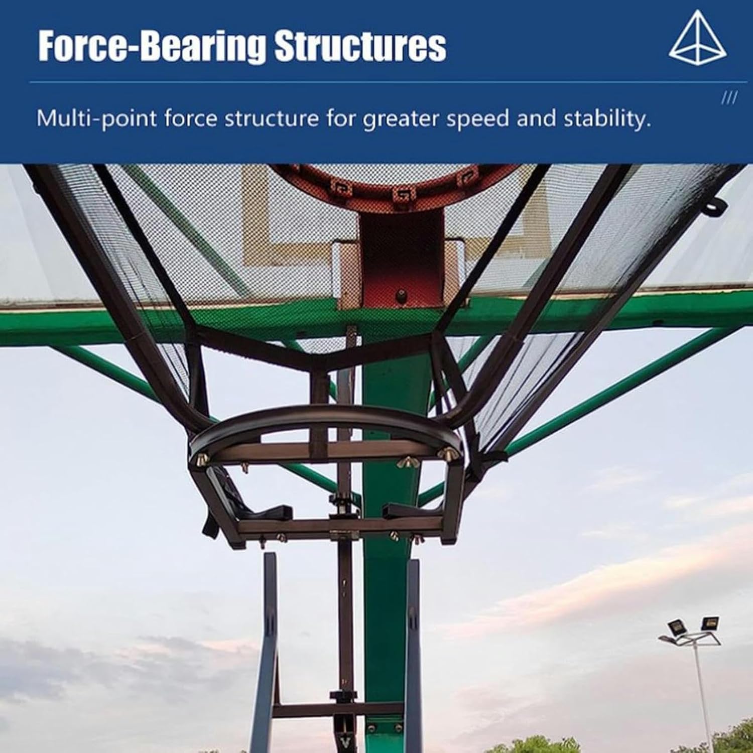 Basketball Hoop Returner Return Attachment Shooting Practice Rebounder Net Training Metal Shot Attachm