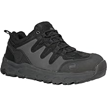 Hoss Eric Lo Black Extra Wide Safety Toe Athletic Work Shoes 50138