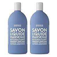 Vista 38 de Compagnie de Provence Savon de Marseille - Jabón líquido nutritivo, Karité (manteca de karité), recarga de 16.7 onzas líquidas