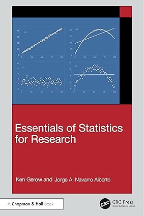 Essentials of Statistics for Research book cover