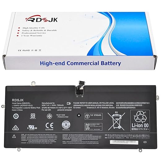 L13S4P21 L12M4P21 Laptop Battery for Lenovo IdeaPad Yoga 2 Pro 13 13-IFI Pro-13 59-382893 Ultrabook Series Y50-70AS-ISE Y50-70AM-IFI 121500225 121500156 21CP5/57/123-2 21CP5/57/128-2 7.4V 54Wh/7300mAh