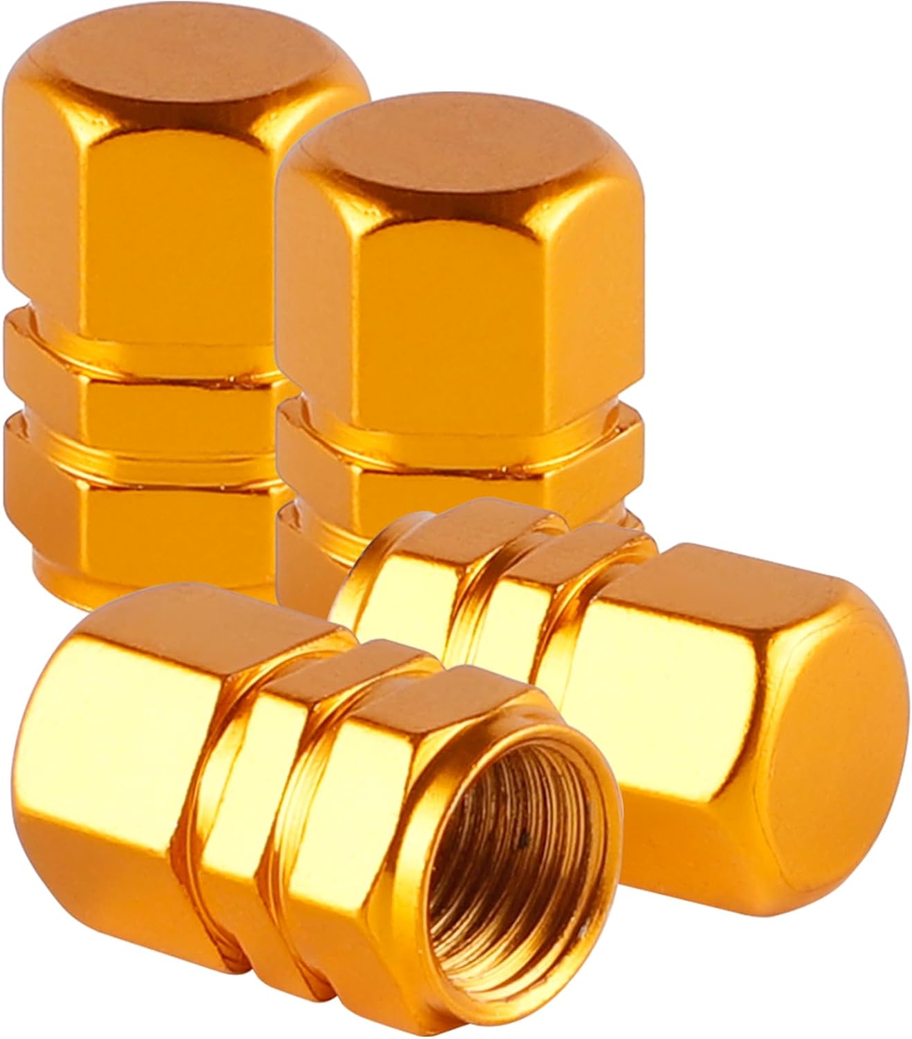 Alpmosn Aluminum Tire Stem Valve Caps Wheel Valve Covers