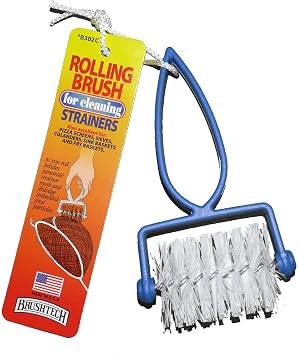 Brushtech Rolling Brush for Cleaning Strainers