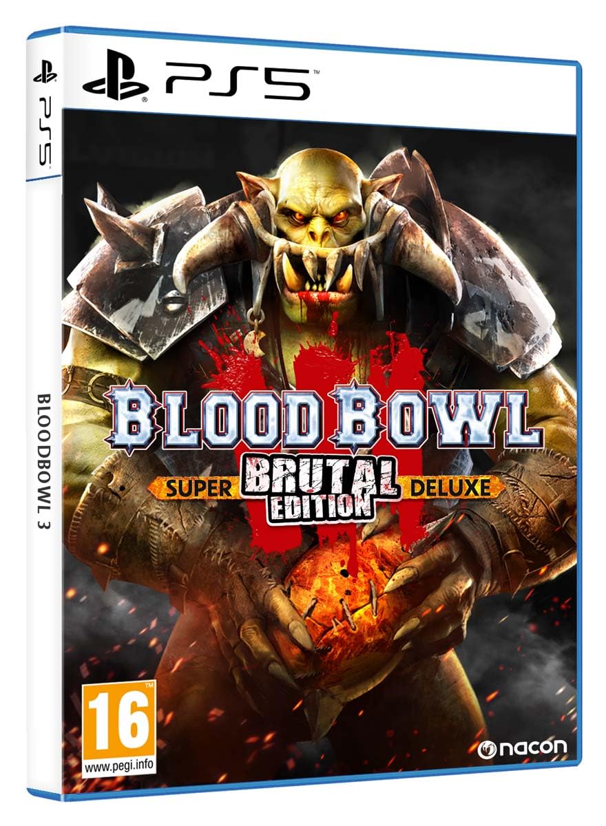 playstation 5 blood bowl 3 super brutal edition deluxe, Black