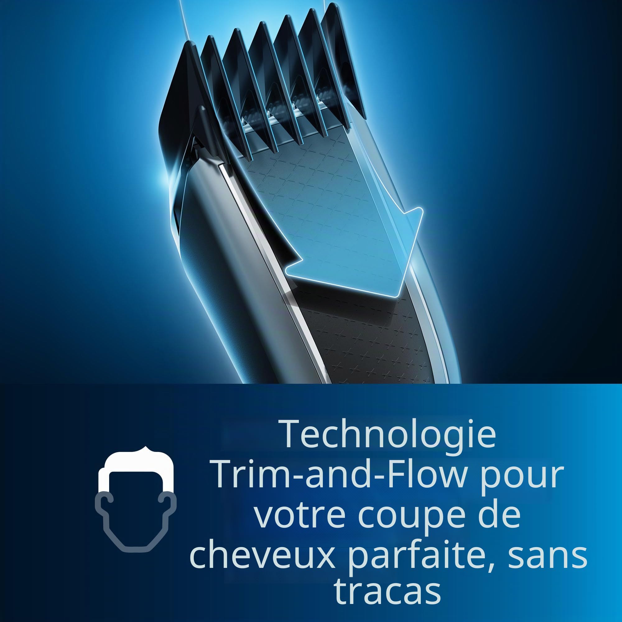 Philips Série 7000 Tondeuse multi-usage lavable (modèle HC7650/15)