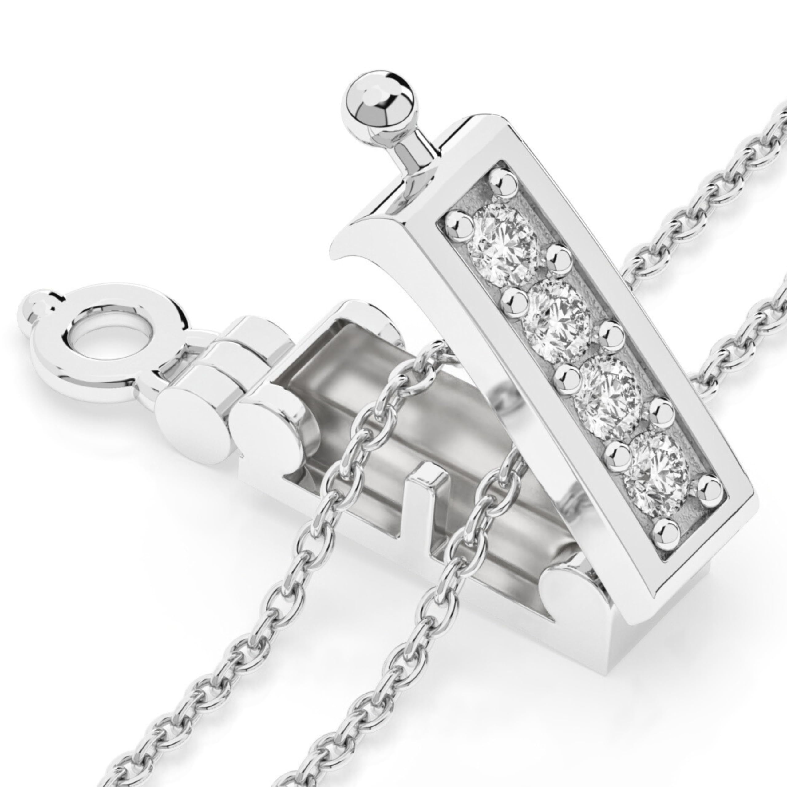 Infinity Clips Silver 1Pc Small Necklace Shortener For Thin Chains 1Pc Small Silver Plated Brass Necklace Shortener Clasp To Shorten & Layer Rope Snake Box Small Chains Up To 1.3Mm - Adjuster Clip