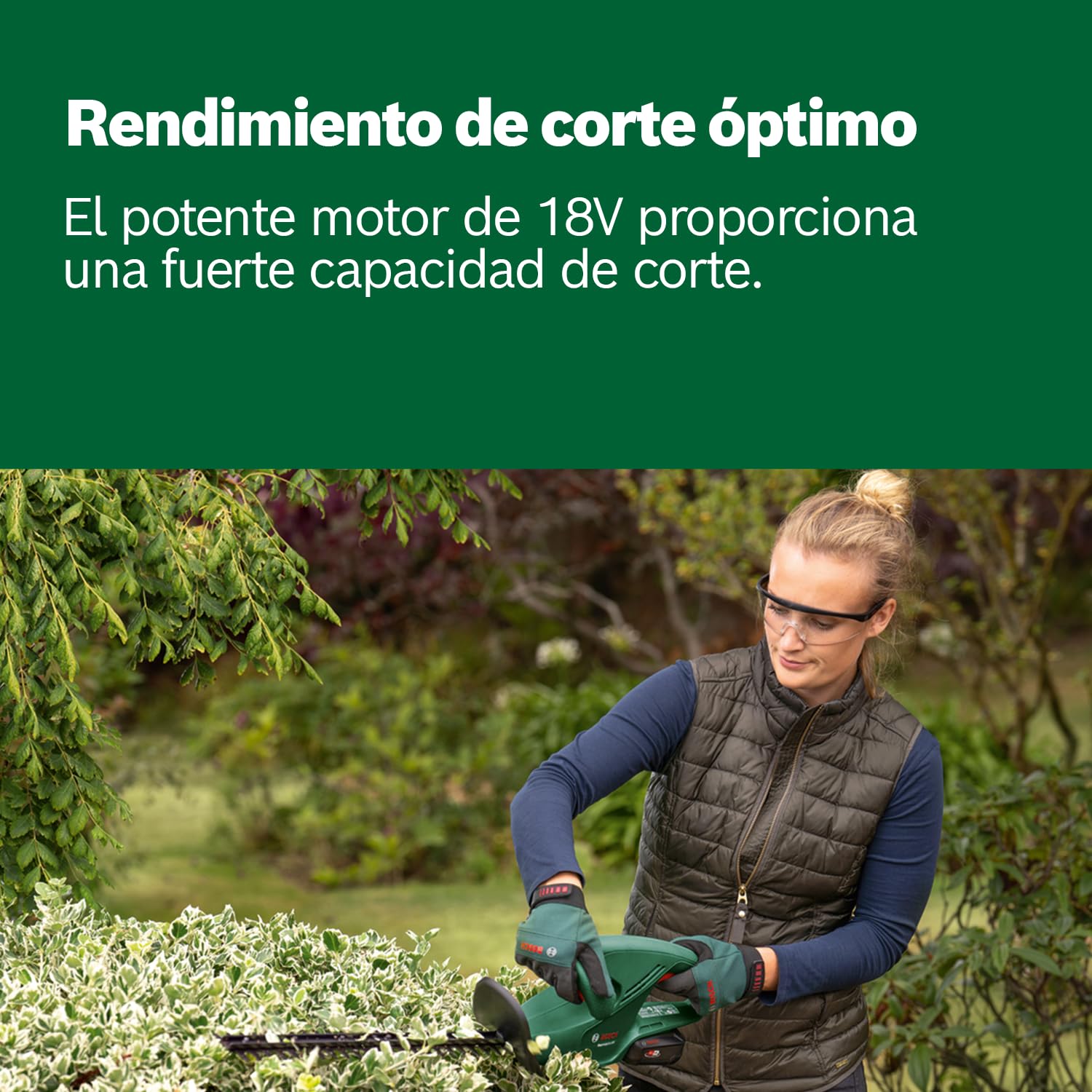 Bosch Cortasetos a batería EasyHedgeCut 18V-44-11