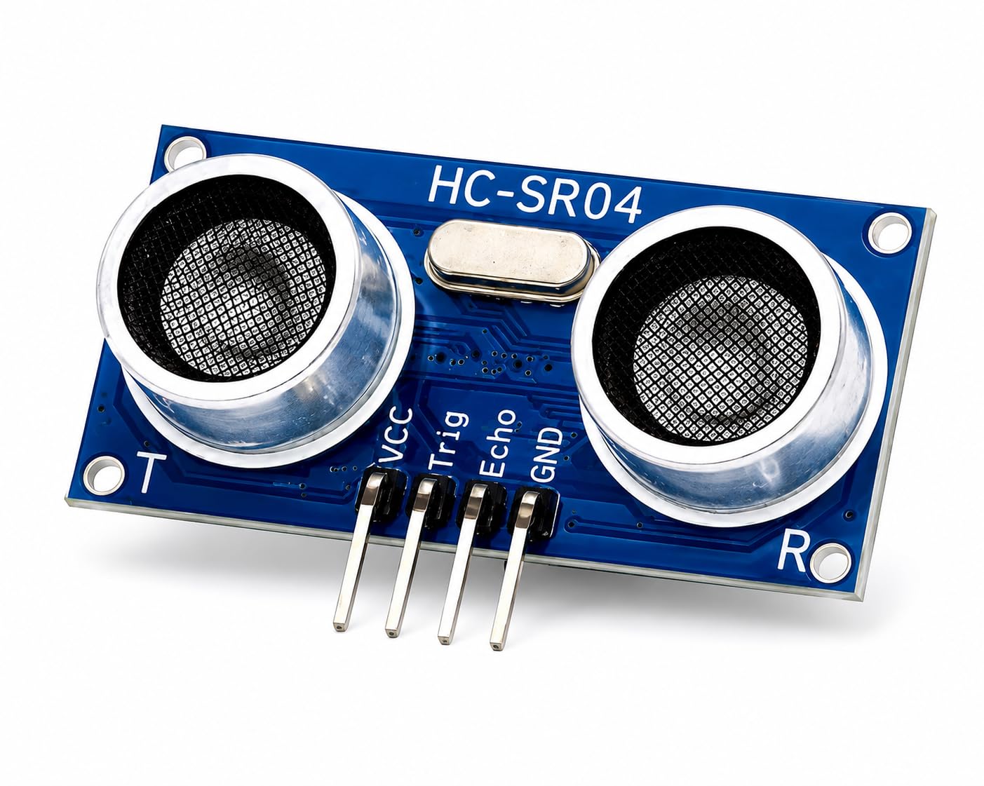 HC-SR04 Ultrasonic Distance Sensor Module, 2cm-400cm Measuring Range, 40kHz Ultrasonic Transducer, 5V Distance Measurement Sensor for Arduno UNO R3, Nano, ESP32, Raspbery & Robotics-image-36