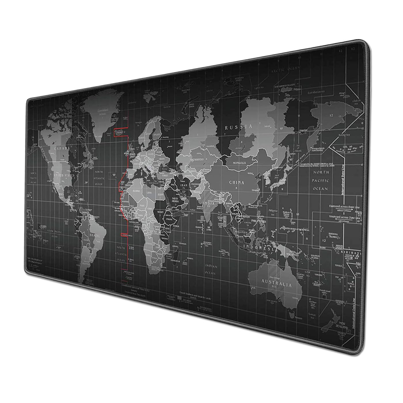 LEEBEIComputer Keyboard Mouse Pad Black Large Mousepad (80 × 30CM) Office/Study/Gaming Accessories Mouse Mat, Precision Lockedge Thickened Mousepad Mice Mat (Color02, 80 × 30 CM)