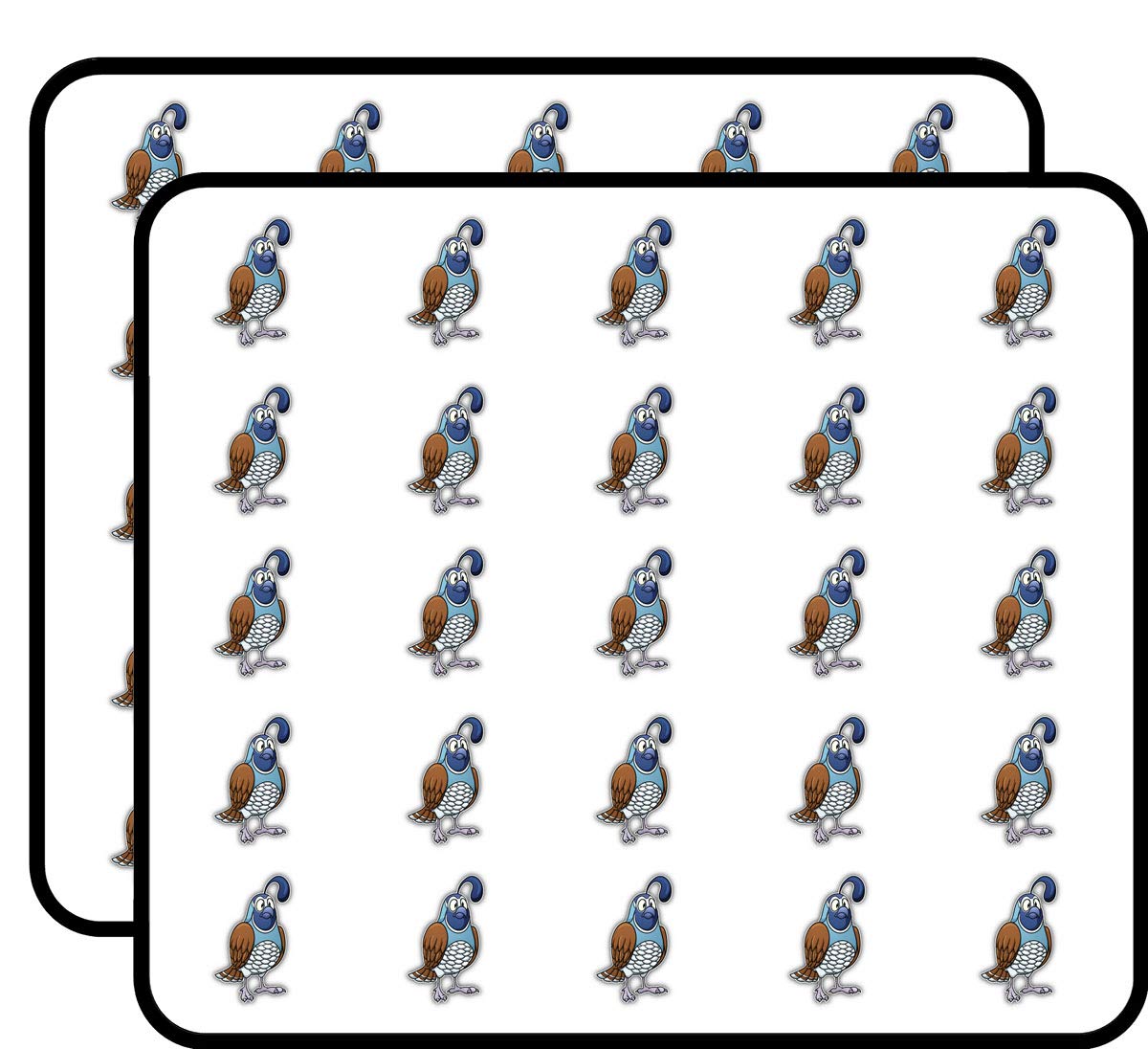 Funny Quail Bird Cartoon Decorative Scrapbooking Sticker Waterproof Vinyl Stickers for Water Bottle, Laptop & Phone Case – 50 Pack