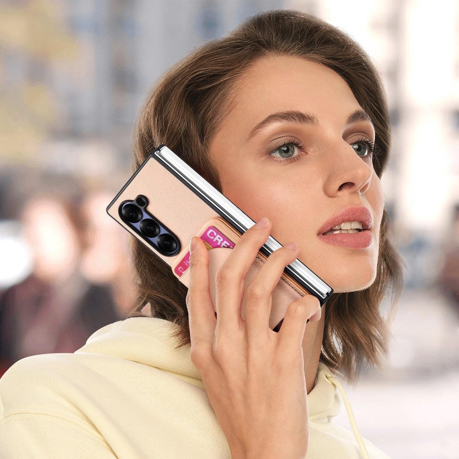 Etui do Samsung Galaxy Z Fold 8 Ultra, Ultra cienkie gniazda na karty