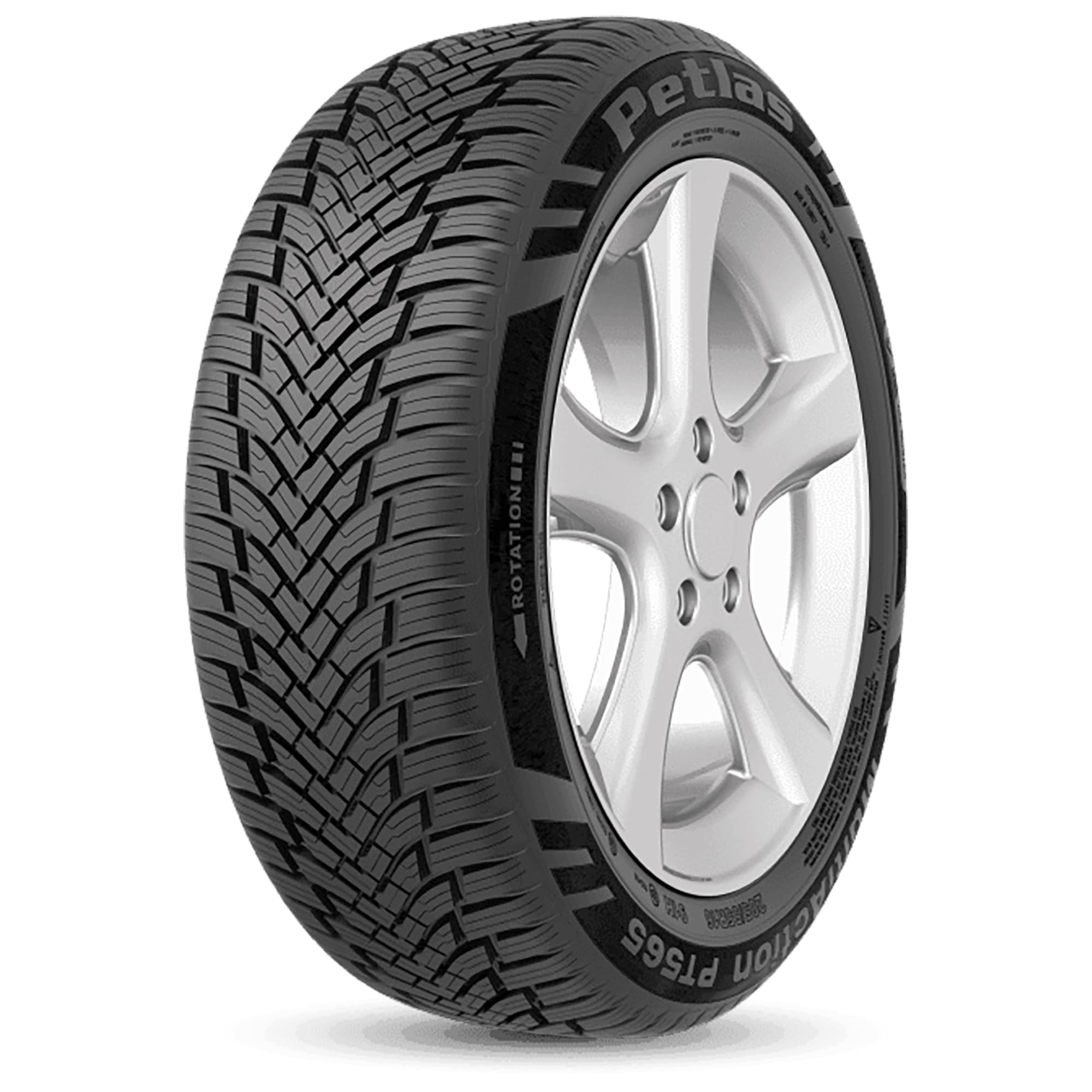 Petlas 205/55 R16 91V Ganzjahresreifen Allwetter M+S 3PMSF Reifen Kompatibel mit VW Golf VII Schrägheck 5G1, BQ1, BE1, BE2 Golf IV Schrägheck 1J1 GOLF VI 5K1 Golf V Schrägheck 1K1, BMW