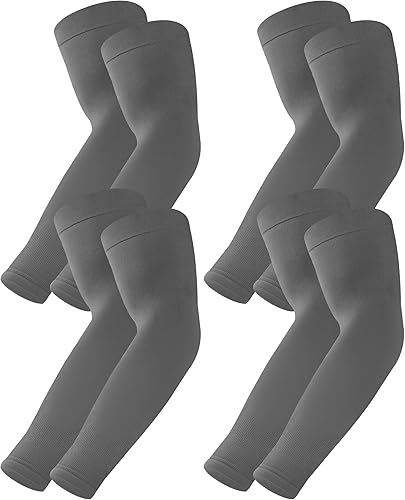 Miniatura 26 de BHYTAKI Mangas de Protección Solar UV, Mangas de Compresión de Brazo con Enfriamiento UPF 50 para Deportes para Hombre Mujer Adolescente