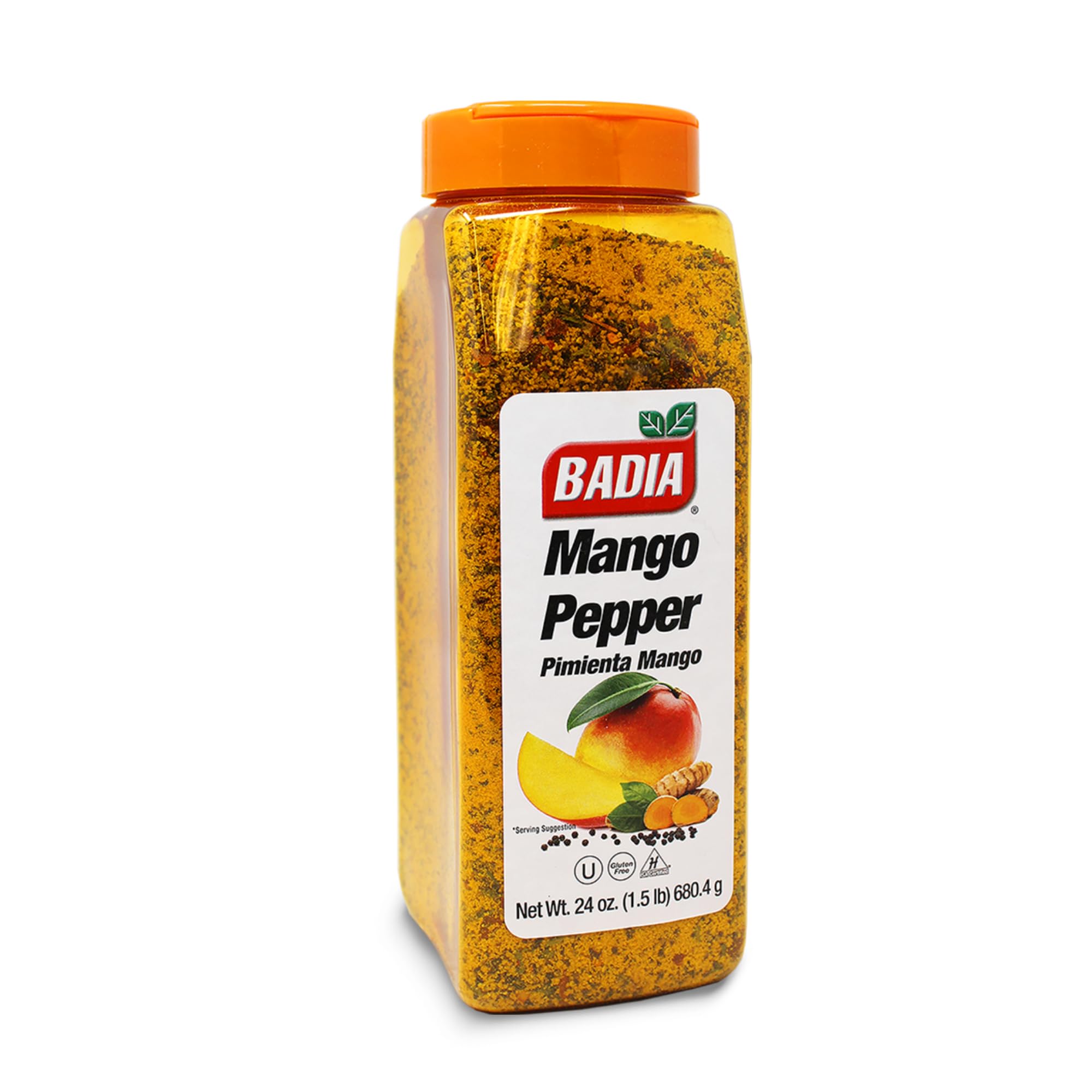 Badia Mango Pepper Seasoning, 24 oz - Sweet & Zesty Citrus Pepper Blend for C...