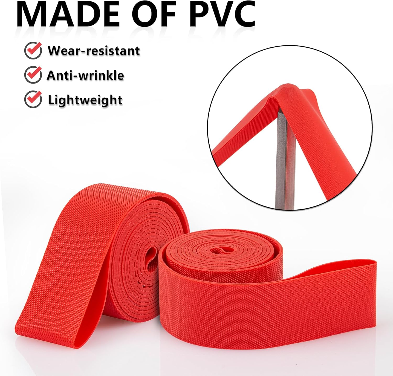 PSLER Bicycle Rim Liner, Bicycle Tire Liner Rim Tape Bicycle Rim Strip 2 Bicycle Tire Liners Bicycle Accessories 29inches/700C
