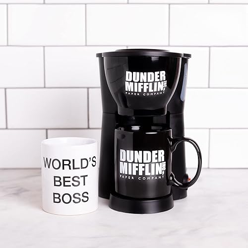 Miniatura 5 de Uncanny Brands The Office - Juego de regalo para cafetera de taza individual con 2 tazas