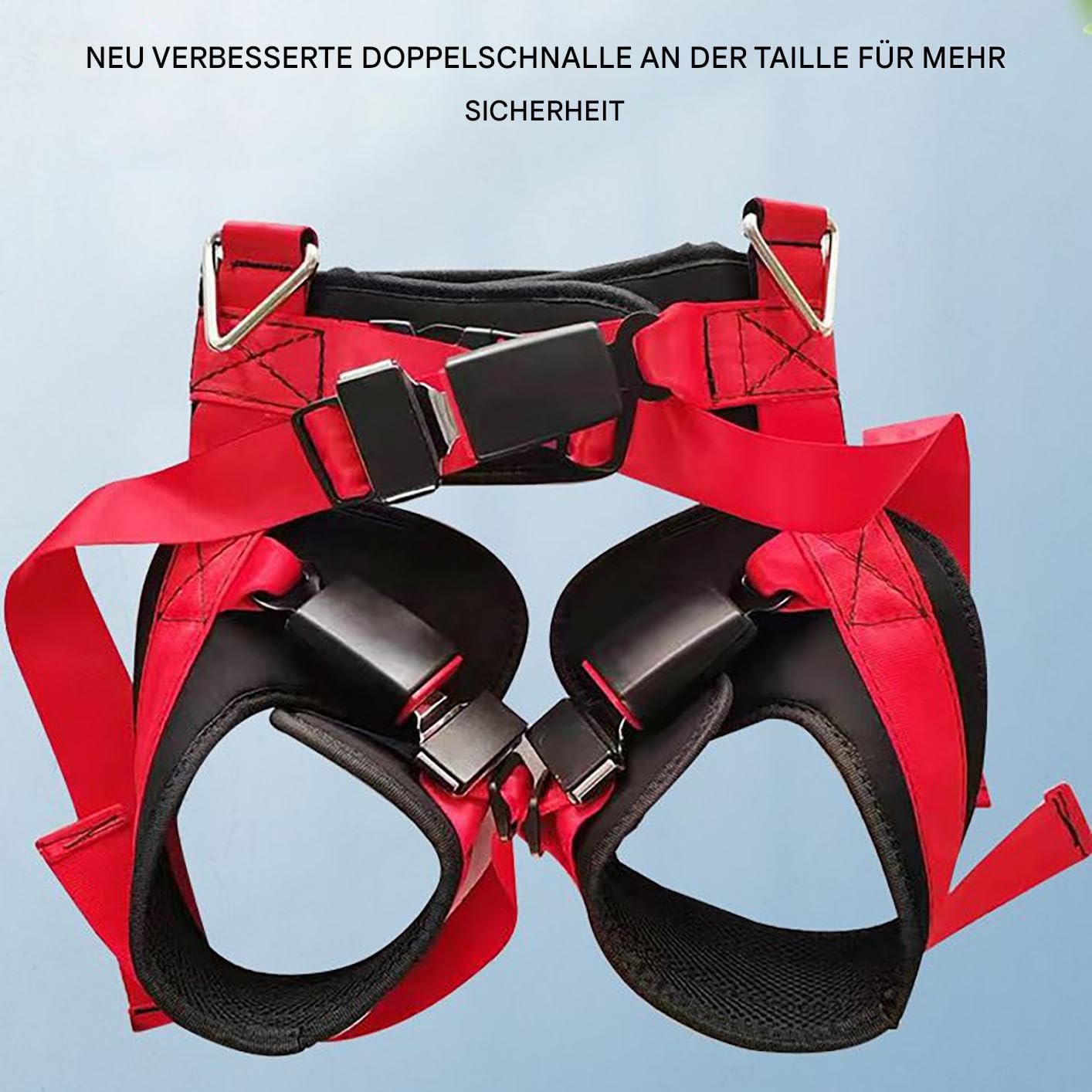 Arnés de seguridad, protector de hebilla, diseño seguro, 29,92 x 18,11 pulgadas, accesorio deportivo extremo, arnés de cama para adultos y niños, hogar, ciclismo, correr, caminar