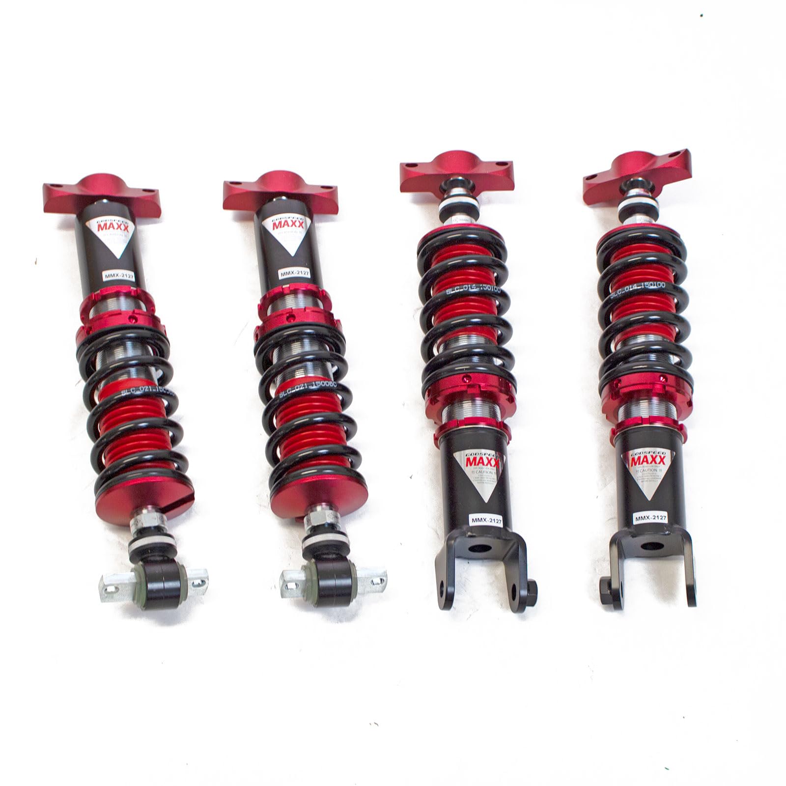Godspeed MMX2127 MAXX Coilovers Suspension Lowering Kit, Adjustable Ride Height with 40 Way Damping Setting, compatible with Chevy Corvette C7 2014-19