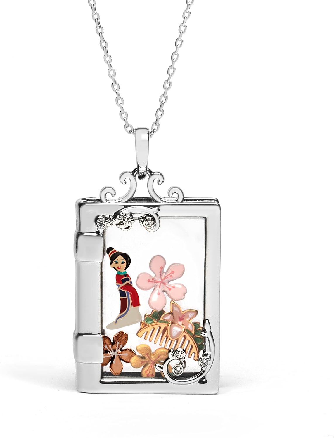 Disney Princess Storybook Living Locket Set