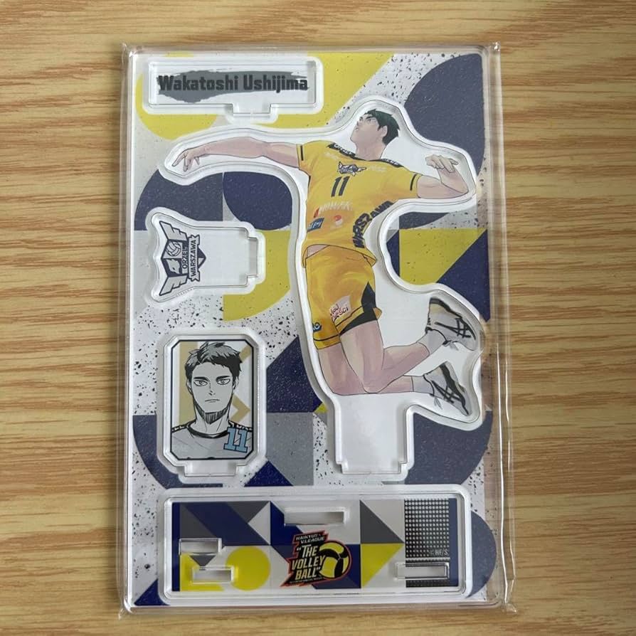 Amazon.co.jp: ハイキュー Vリーグ 牛島若利 アクスタ : おもちゃ