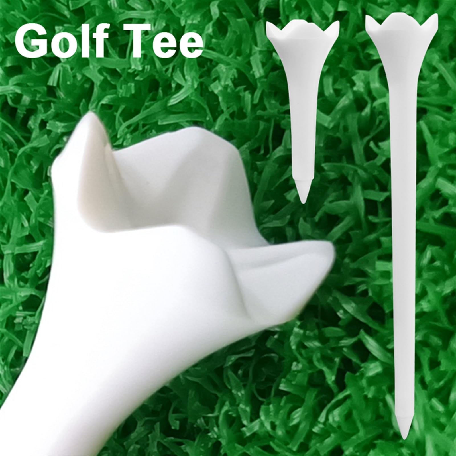 Golf Tee 30 stücke Golf-Tee-System Kunststoff Golf-Tees Maximieren Die Leistung Off Die Tee Golf Zubehör for Golfer FüR Einen Idealen Abschlag