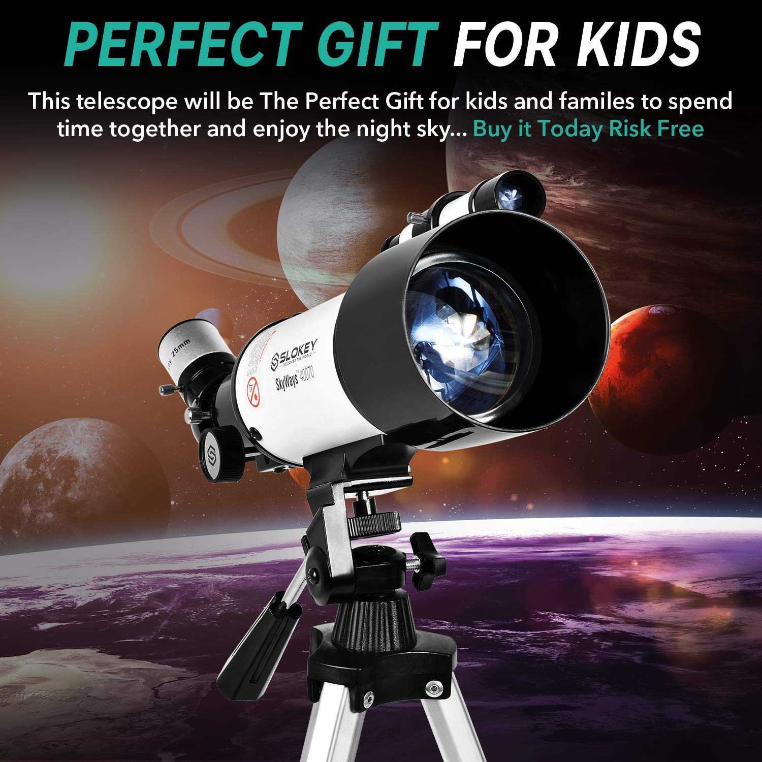 Buy Telescope for Astronomy Portable and Powerful 16x120x Travel