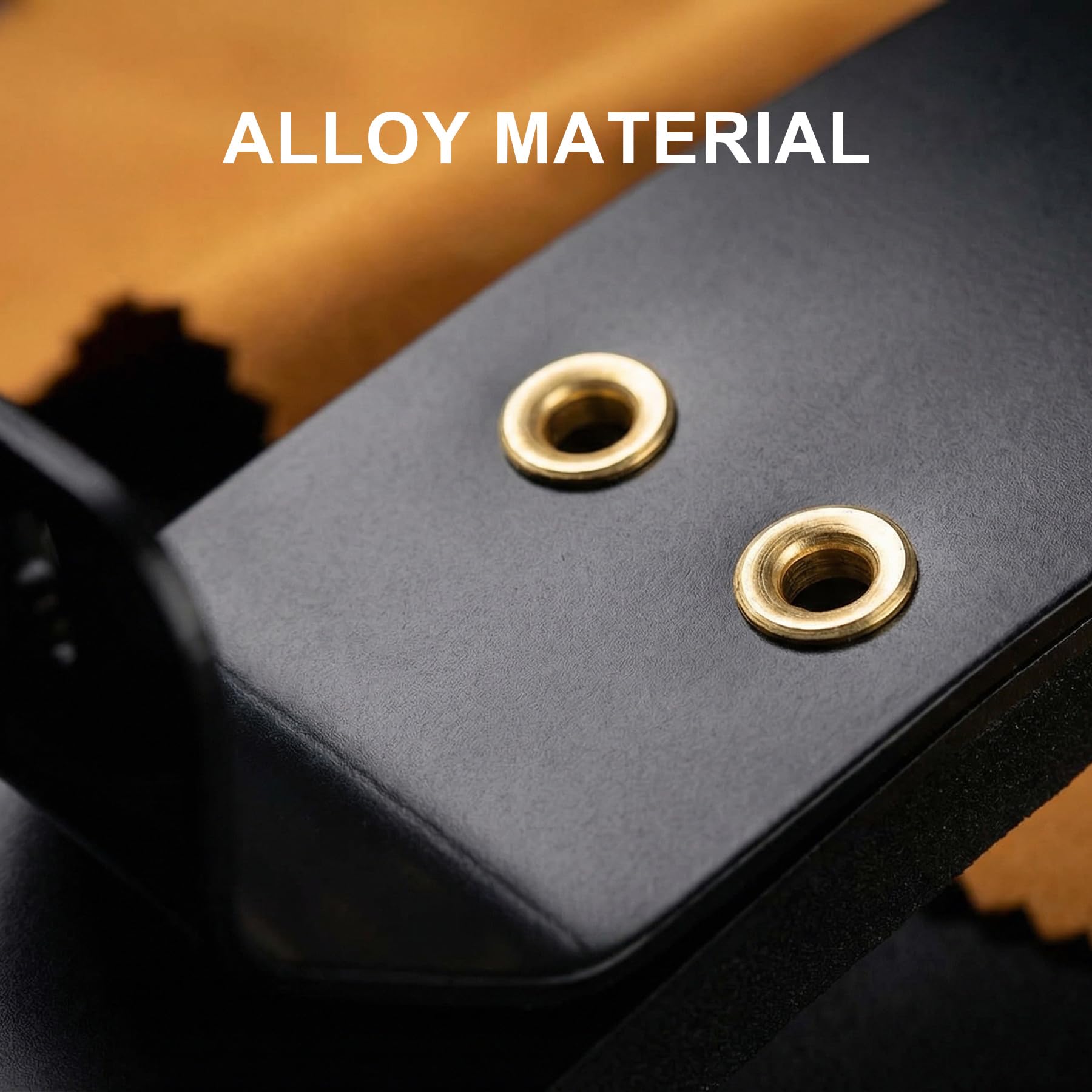 NANYI Épaulière pour violon 4/4, grande plaque en alliage d'aluminium haute résistance, rembourrage d'épaule confortable pour violon – Noir