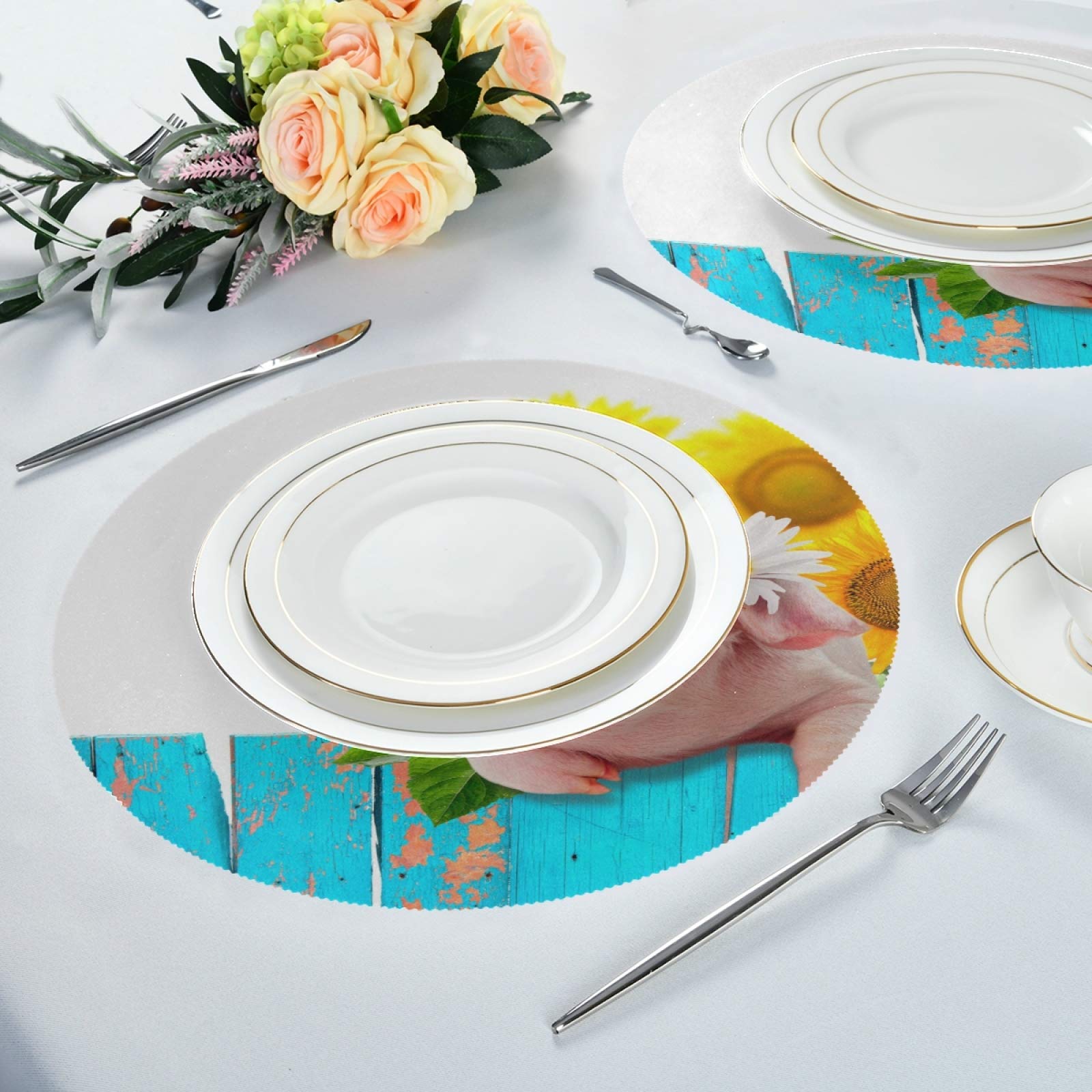 Plat Long Terrine En Forme De Cochon – Céramique Blanche, Déco Cochonnaille