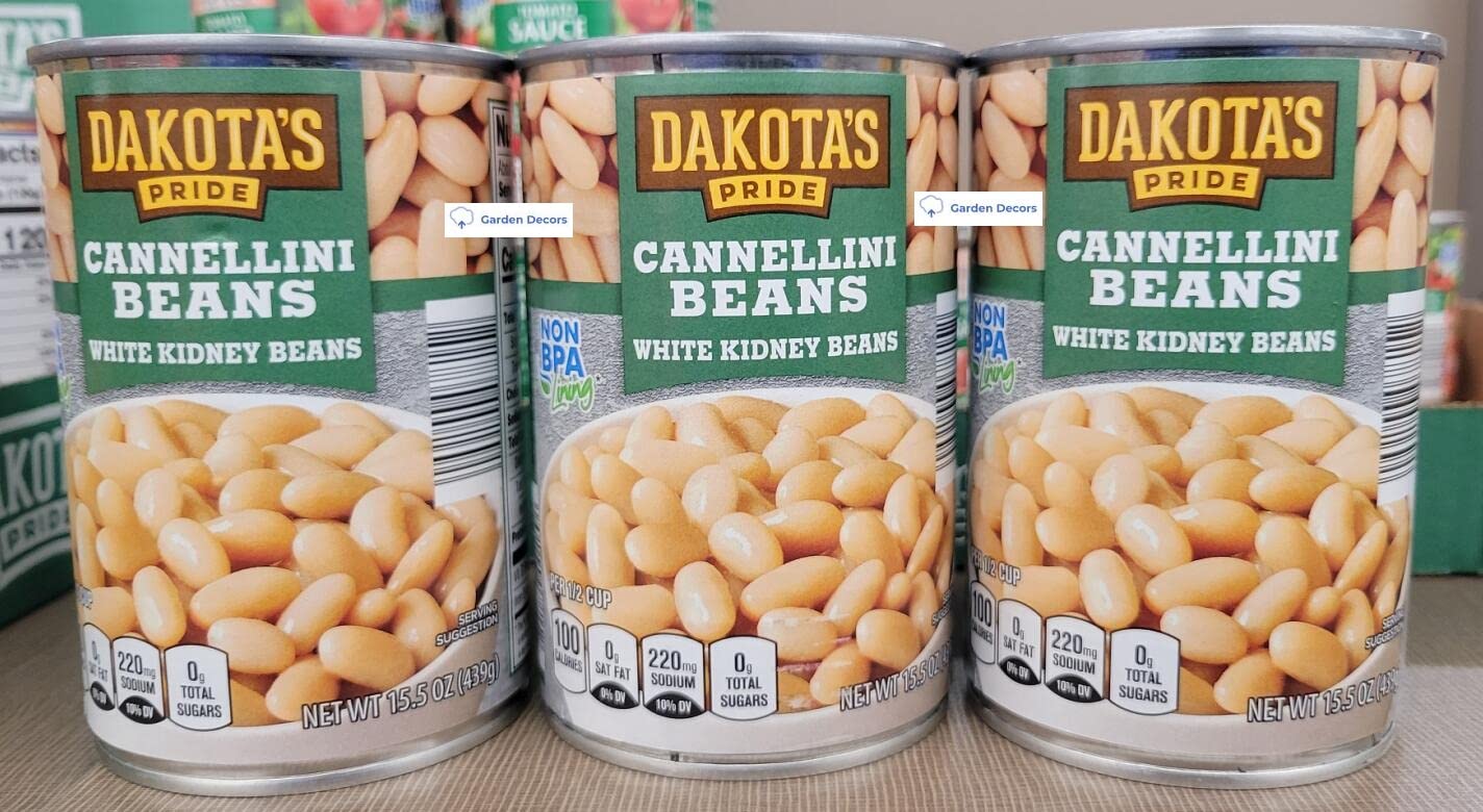 Dakota's Pride Cannellini White Kidney Beans 15.5oz 439g