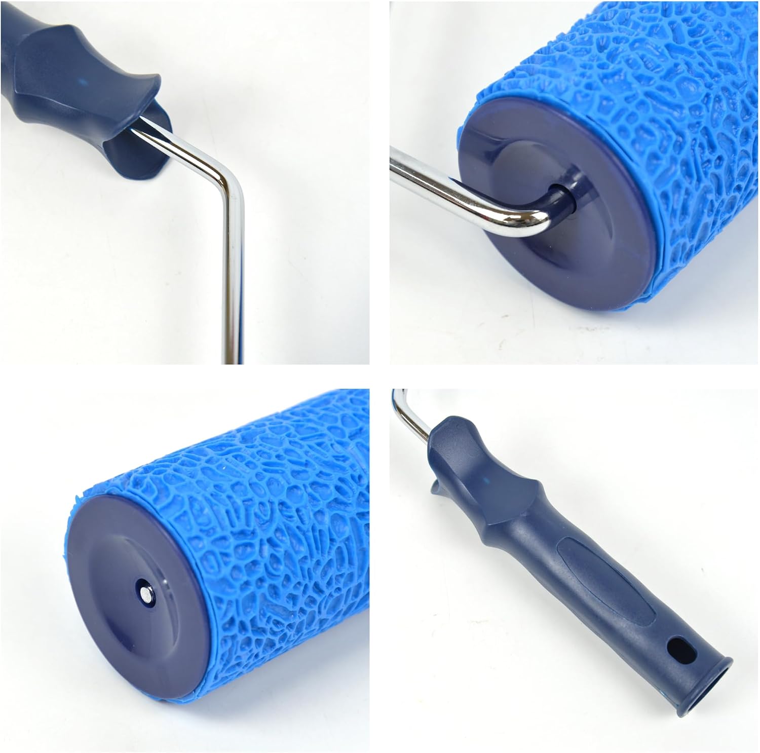 Nichiyo 8 inch Pattern Paint Roller for Drywall Home Decoration | Texture Roller Diatom mud Construction Tool for Walls Decoration(2010L-A)