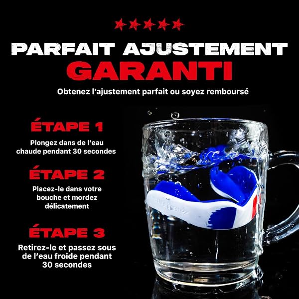 SAFEJAWZ Sport Protège-Dents/Gouttière Coque Dentaire Protege Dent. Protection intégrale pour Tous Les Sports, notamment Le Rugby, MMA, Hockey, Judo, Karate, Les Arts Martiaux et la Boxe - 4