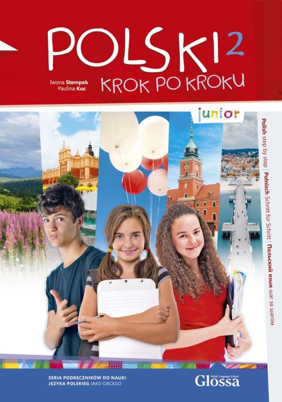 POLSKI krok po kroku junior 2 A1.2 - Hybride Ausgabe: Polnisch für die Schule. Kursbuch mit Audios + Lizenzcode für die Digitale Ausgabe e-polish.eu (36 Monate)