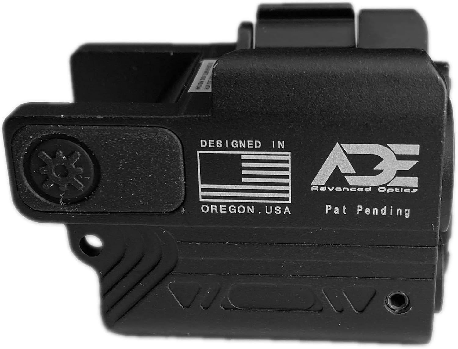Ade Advanced Optics HG54 Plus Strobe Class IIIA Green Laser Flashlight Combo Sight for Pistol Handgun, Green …