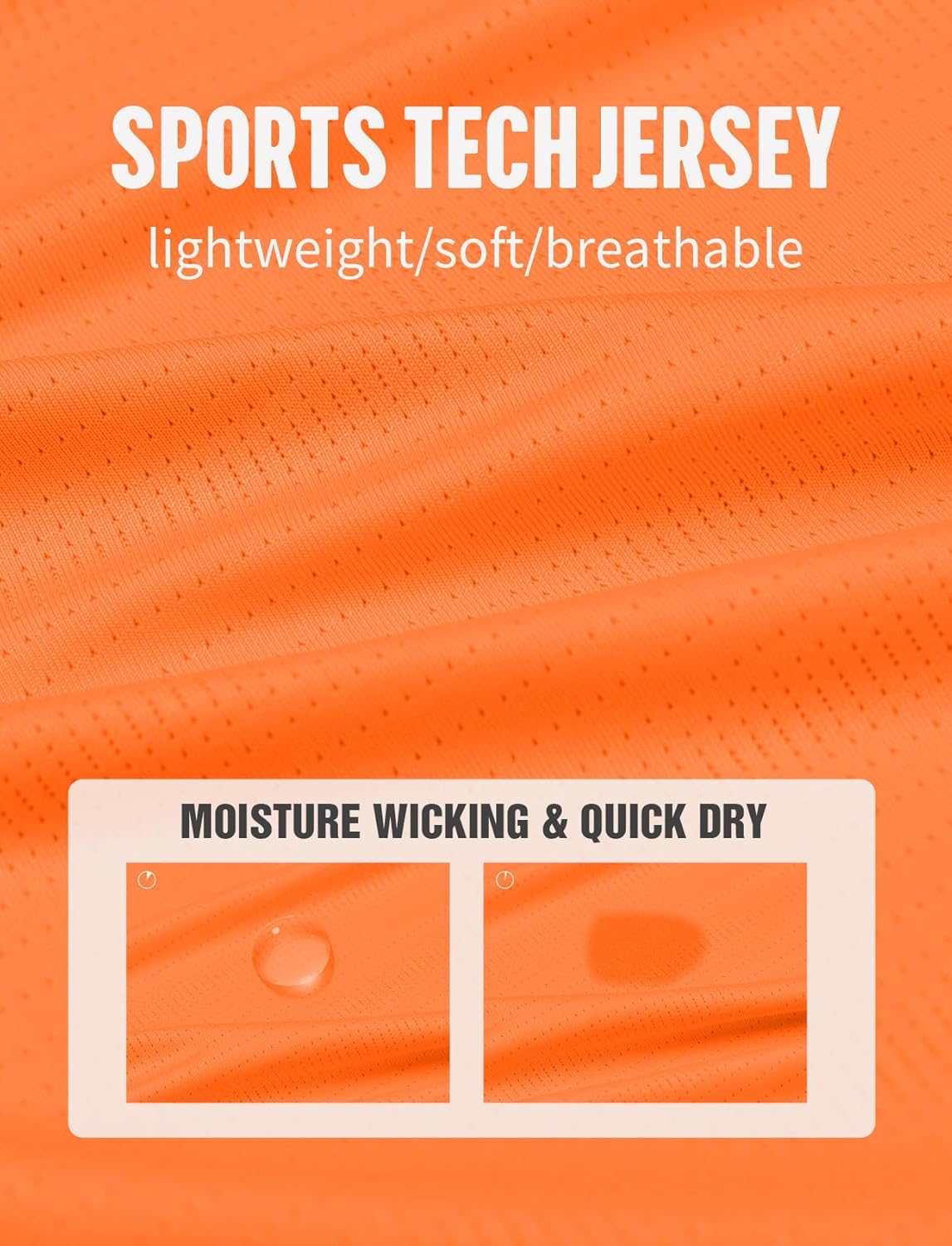 Zengjo Mens Workout Shirts Quick Dry Short Sleeve Athletic Running Gym T Shirt - Image 4