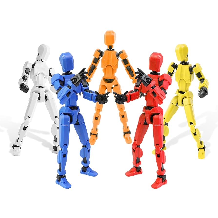 Amazon.com: Fugacus Titan 13 3D Multi-Jointed Movable Lucky