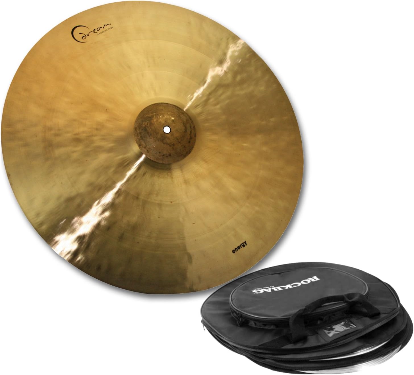 Dream Cymbals ECRRI20 20" Energy Series Crash/Ride Cymbal w/Free Cymbal Bag