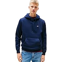 Tommy Jeans Tjm Reg S Flag Hoodie Dm0Dm20742, Felpa con Cappuccio