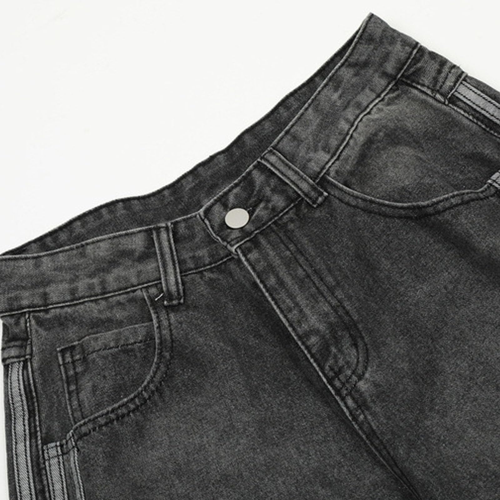 Pantalón Vaquero Mujer Ropa Vaqueros Casual Pantalones Invierno Rectos Tejanos Ligero Ancho Tallas Grandes Pantalon Elasticos Primavera Anchos Baggy