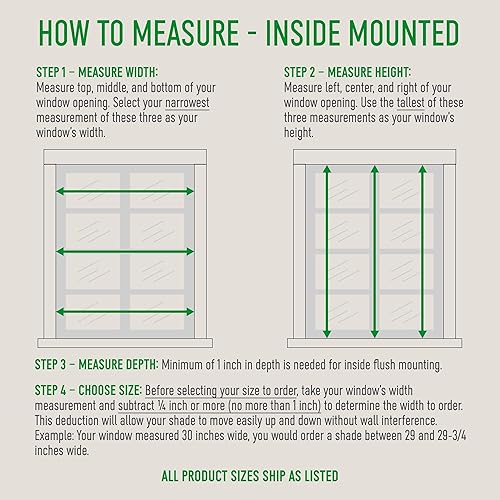 Miniatura 5 de CALYX INTERIORS Persiana de tela plisada, filtro de luz, inalámbrico, 22 pulgadas de ancho x 60 pulgadas de alto, gris
