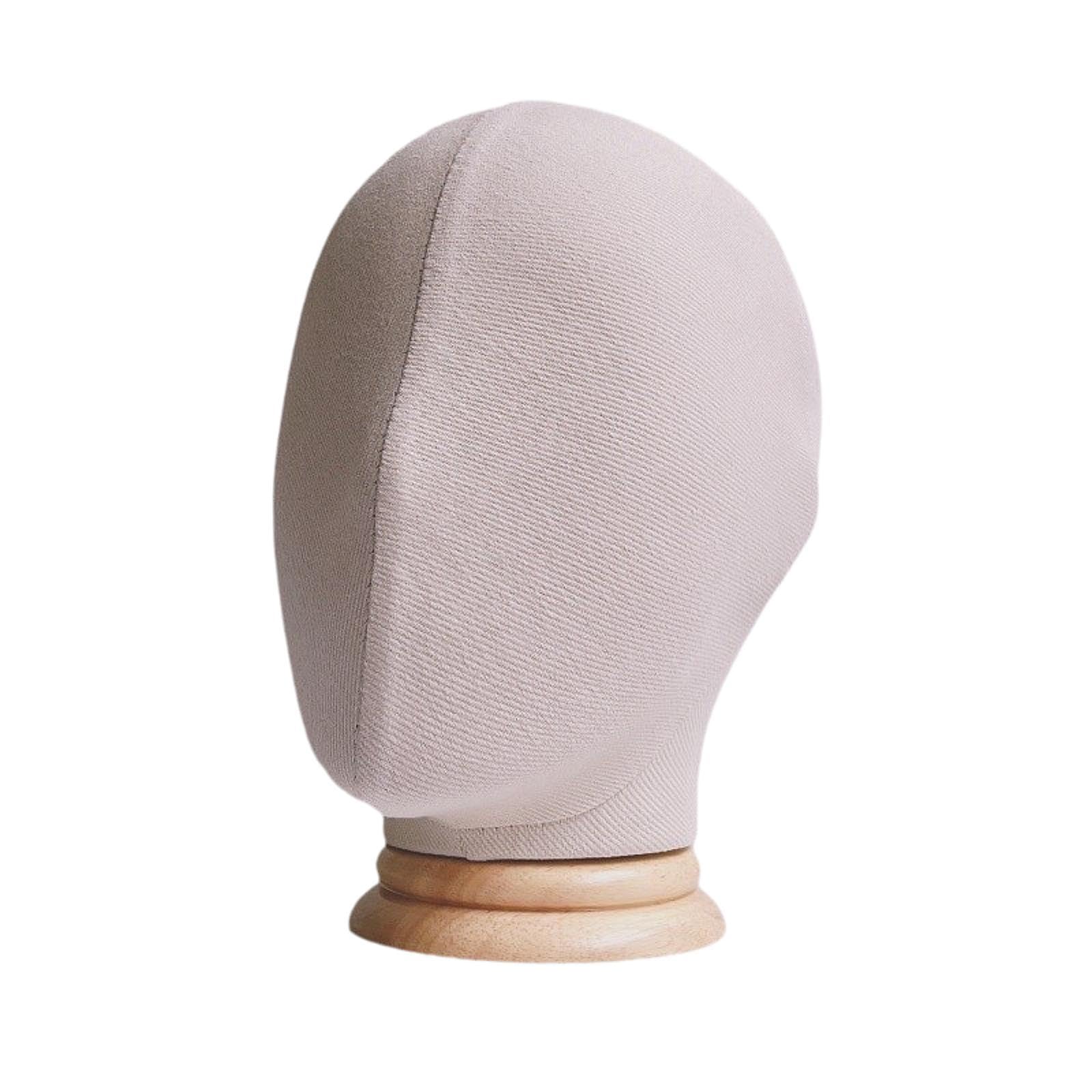 FashionChaMannequin Head Model Hat Display Stand Hair Makeup Mannequins Professional Hat and Cap Display Stand Wig Holder for Malls