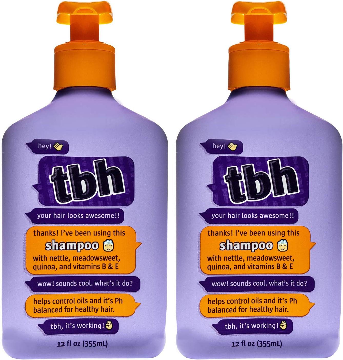 TBH Kids Teen Hygiene Starter Kit Shampoo, Conditioner