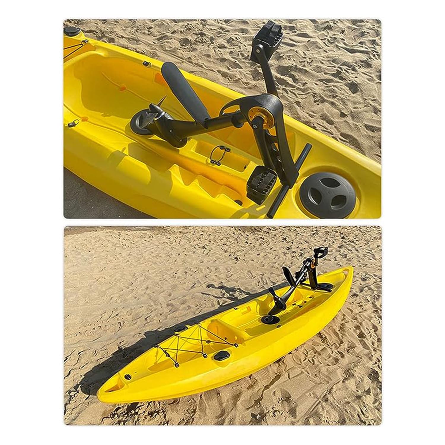 Motor de Tabla Inflable y Pedal para Kayak, Barco Pesquero Compatible con Kayak para Cazar, Adultos y Niños