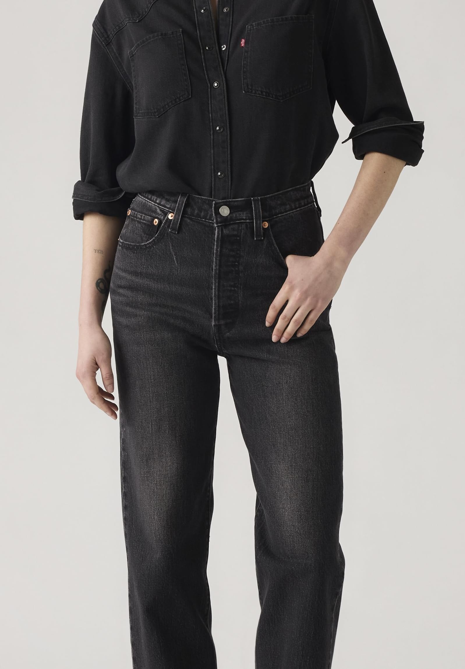 Levi's Ribcage Straight Ankle Loom About – Bild 3