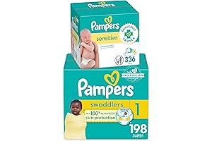 Pampers Swaddlers Size 1 Diapers: Soft, Absorbent Protection for Month-Long Comfort