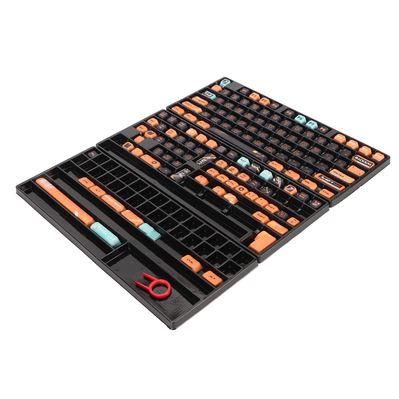 Naroote Zestaw 141 Kluczowych Klawiszy PBT Fadeless DIY Keycaps do Klawiatur Mechanicznych Niestandardowe Wrażenia Podczas Pisania