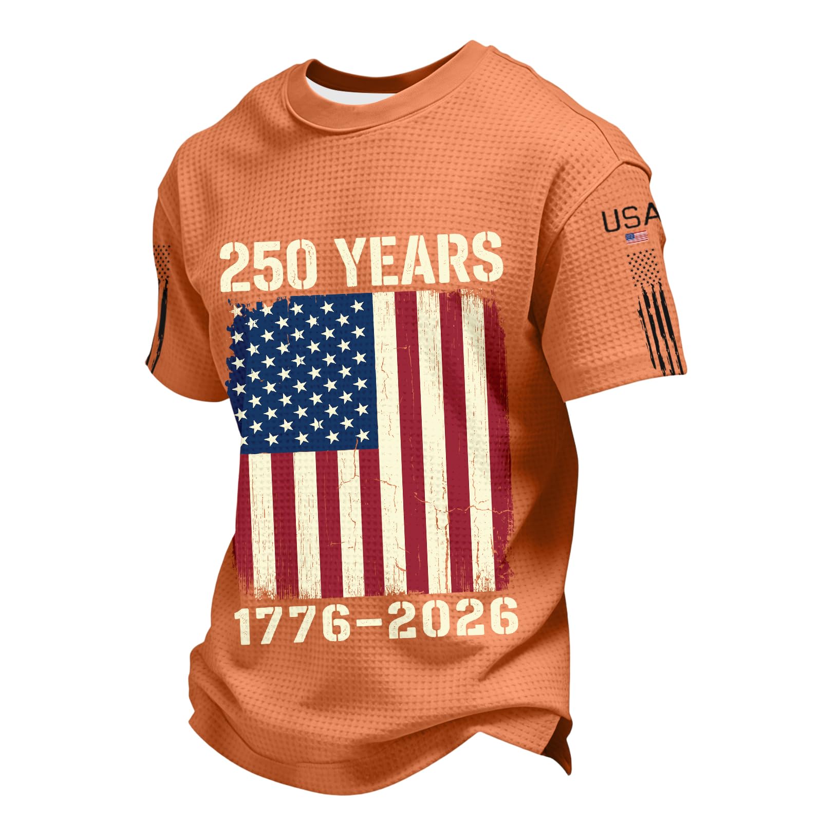 Mens Shirts Vintage Baggy Patriotic Shirt Workout Loose Fit Big and Tall Shirts USA Anniversary USA Flag Graphic