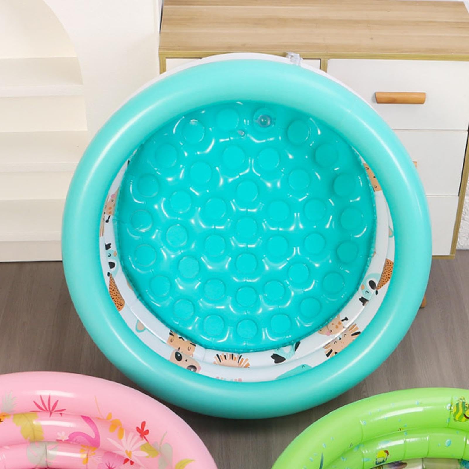Piscina para Niños - Bañera Hinchable con Estampado,Piscina Hinchable para Niños | para, Niñas, Mascotas, Pelota de Mar, de, Jardín, Patio, Playa, Espacio