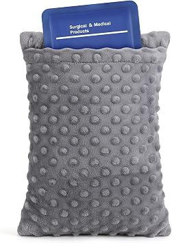 Hysterectomy Recovery Must-Haves Pillow with Hot/Cold Pack Grey