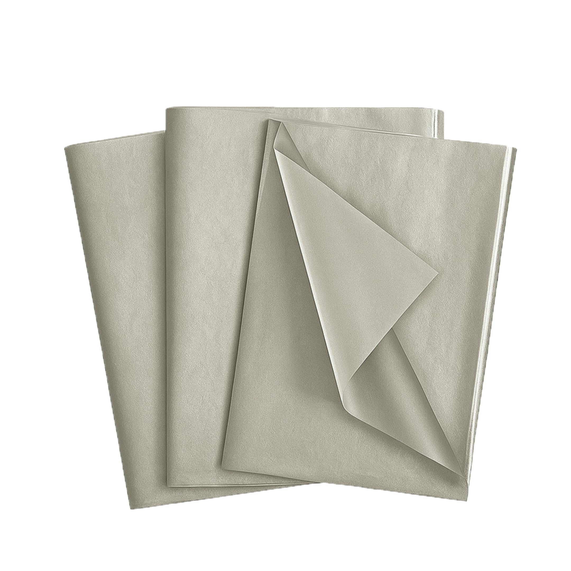 Pack of 30 Metallic Silver Acid Free 50 x 70cm Tissue Paper Sheets