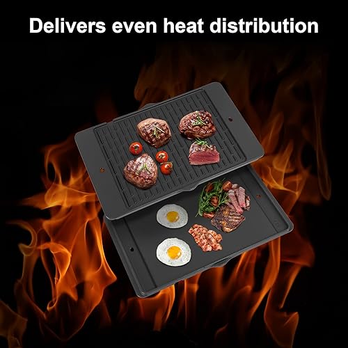 Miniatura 5 de 7566 Plancha para Weber Genesis 300 Series, Plancha de hierro fundido para Weber Genesis E-310 E-320 E-330 S-310 S-320 S-330 EP-310 EP-320 EP-330